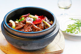 石锅牛肉