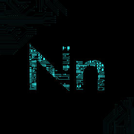 手绘电路板字体矢量图下载