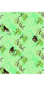 手绘猴子四方连续底纹