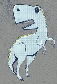 卡通恐龙矢量图下载