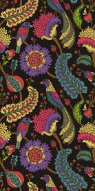 花鸟四方连续底纹矢量图下载