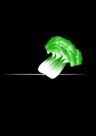 水晶白菜