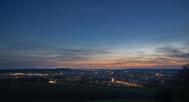 夜色下的城市风光