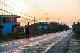 清晨的街道