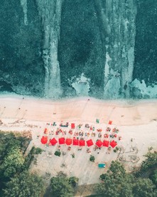 海滩休闲