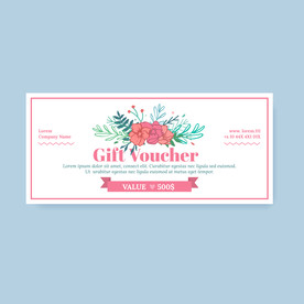 门票卡片票优惠券模板设计