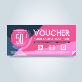 门票卡片票优惠券模板设计素材