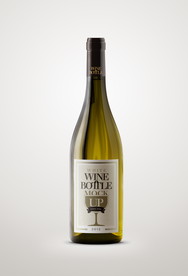 VI样机智能贴图模版酒瓶