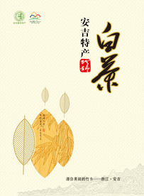 叶子安吉白茶礼盒