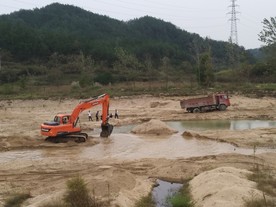 挖沙