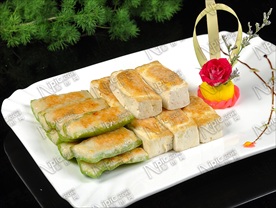 酿豆腐酿青椒双拼