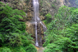 瀑布风景山水