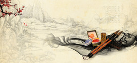 中国风古典文化背景