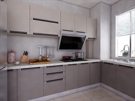 室内厨房效果图