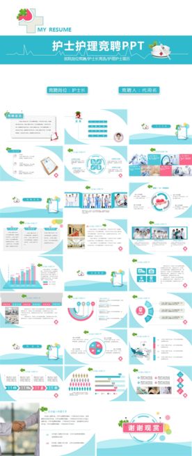 医院护士长竞争上岗竞聘PPT