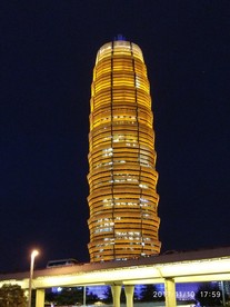 郑州绿地JW万豪大酒店夜景