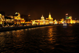 上海黄浦江夜景