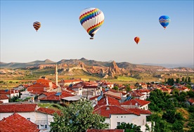 土耳其房屋热气球