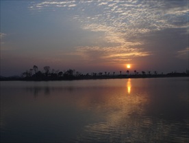 高清夕阳黄昏图