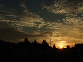 高清夕阳黄昏图