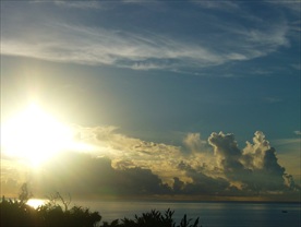 高清夕阳黄昏图