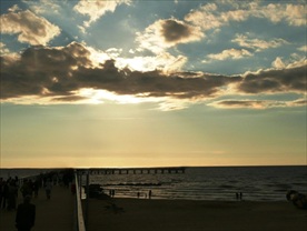 高清夕阳黄昏图