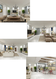 北欧风格  北欧风 北欧电视墙