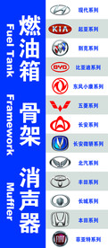 汽车品牌展示墙