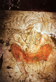 李思摩陵墓壁画图