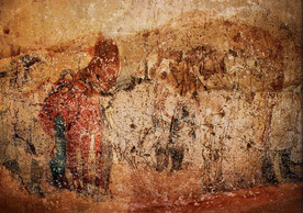 永泰公主 陵墓壁画 仕女图