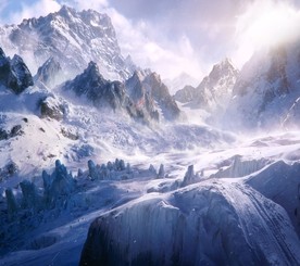 冰天雪地  冬天  雪景