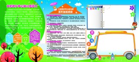 幼儿园展板