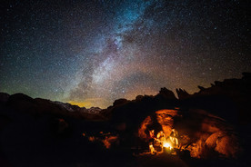 星空下的帐篷