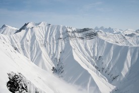 雪山美景