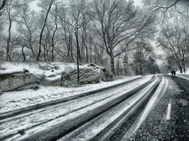 下雪公路