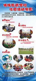 特殊教育学校展架