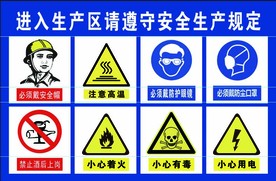 生产安全警示标识