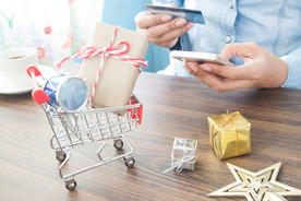 网上购物场景