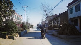 乡村街道美景