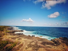 毛里求斯航拍海岸