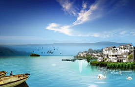 碧海蓝天