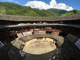 福建永定土楼内景