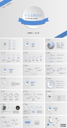 求职竞聘 通用PPT模板