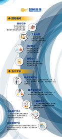企业介绍 海报 展架 底纹