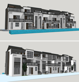 新中式别墅建筑