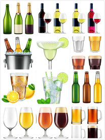 饮品矢量素材