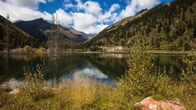 达古冰山风景 山水美景 美景