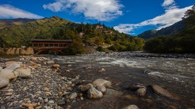 达古冰山风景 山水美景 美景