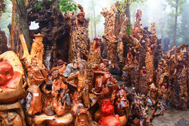 世界地质公园 张家界木雕艺术展