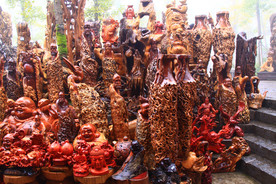 世界地质公园 张家界木雕艺术展